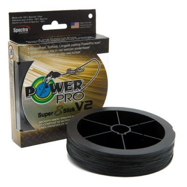 PowerPro Super Slick V2 Braided Line 50lb 150yds - Onyx