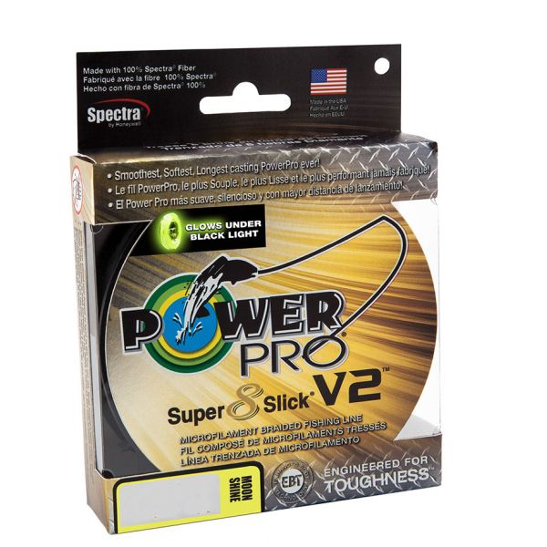 PowerPro Super Slick V2 Braided Line 65lb 150yds  - Moonshine