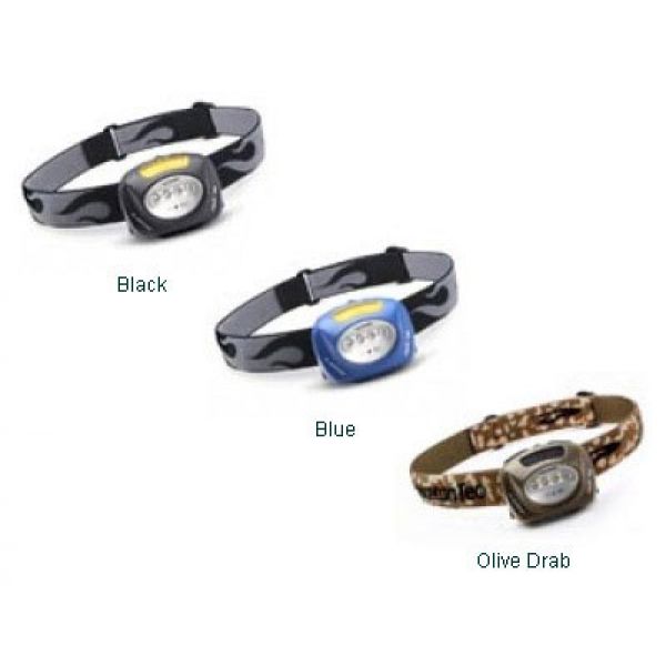 Princeton Tec Quad Headlamp QUAD-BK Black