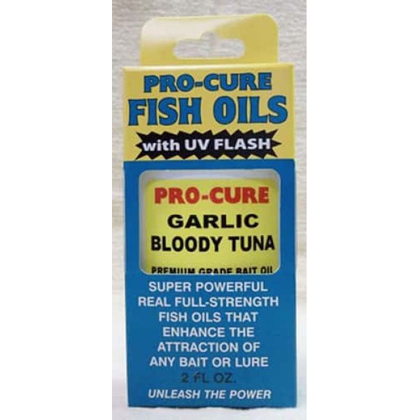 Pro-Cure Bait Oil - 2 oz. Garlic/Bloody Tuna