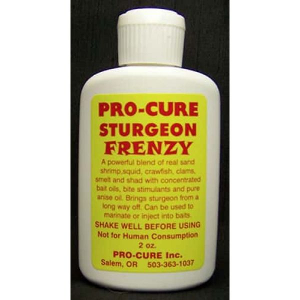 Pro-Cure Bait Oil - 2 oz. Sturgeon Frenzy