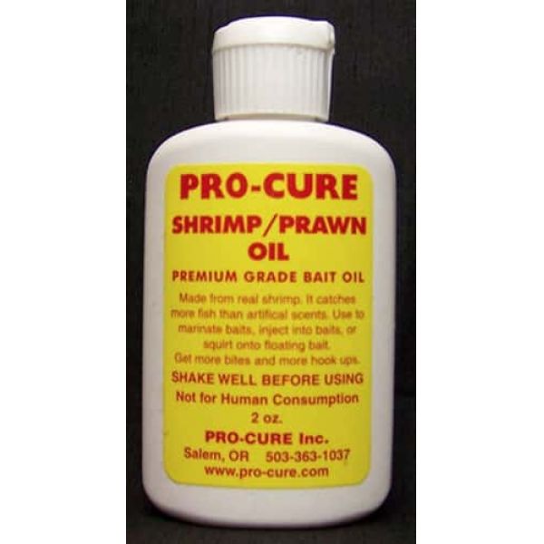 Pro-Cure Bait Oil - 2 oz. Shrimp Prawn