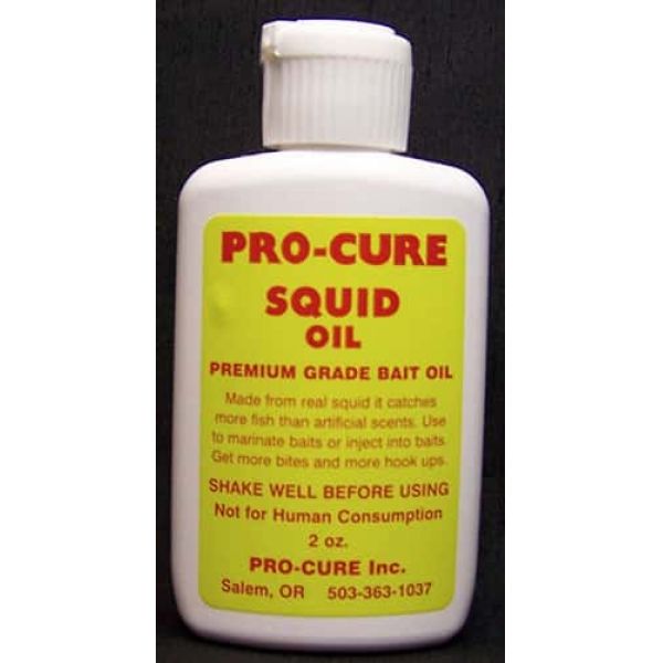 Pro-Cure Bait Oil - 2 oz. Squid