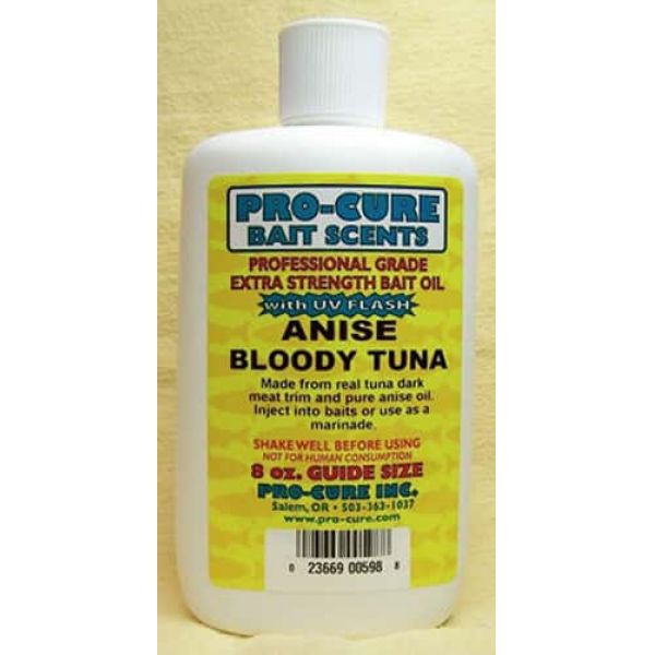 Pro-Cure Bait Oil - 8 oz. Anise/Bloody Tuna