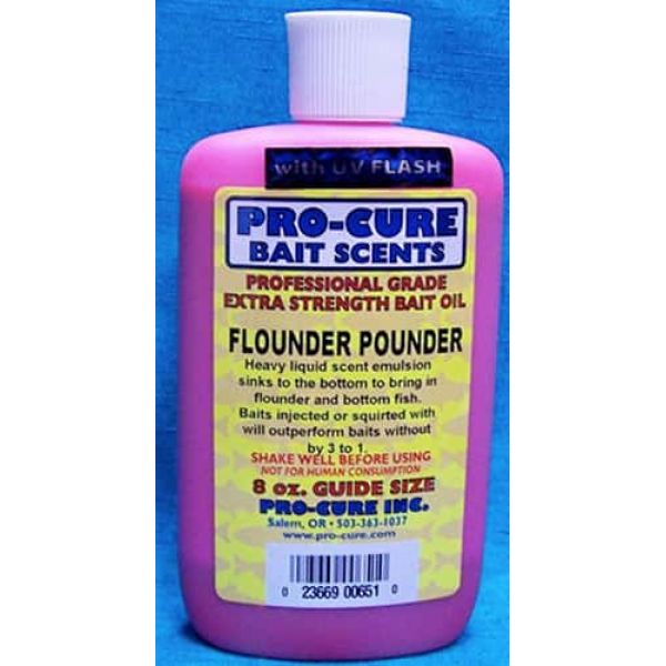 Pro-Cure Bait Oil - 8 oz. Flounder Pounder