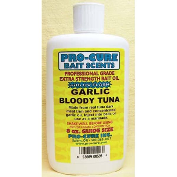 Pro-Cure Bait Oil - 8 oz. Garlic/Bloody Tuna