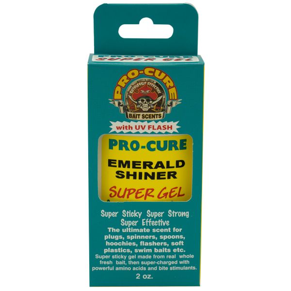 Pro-Cure Bait Super Gel - 2 oz. Emerald Shiner