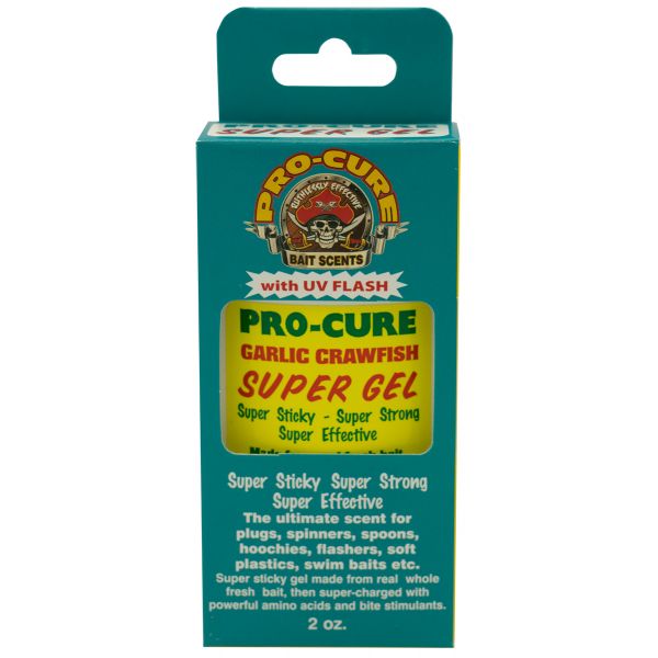 Pro-Cure Bait Super Gel - 2 oz. Garlic/Craw