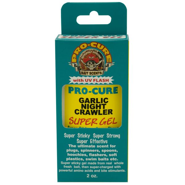 Pro-Cure Bait Super Gel - 2 oz. Garlic/Nightcrawler