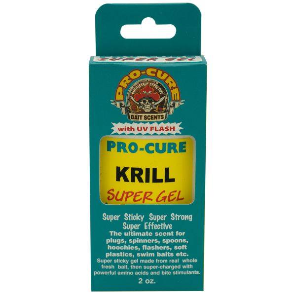 Pro-Cure Bait Super Gel - 2 oz. Krill