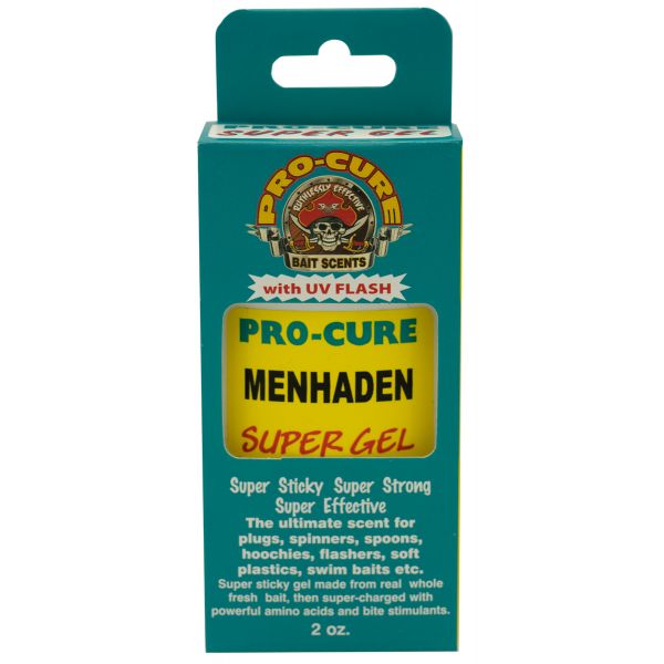 Pro-Cure Bait Super Gel - 2 oz. Menhaden