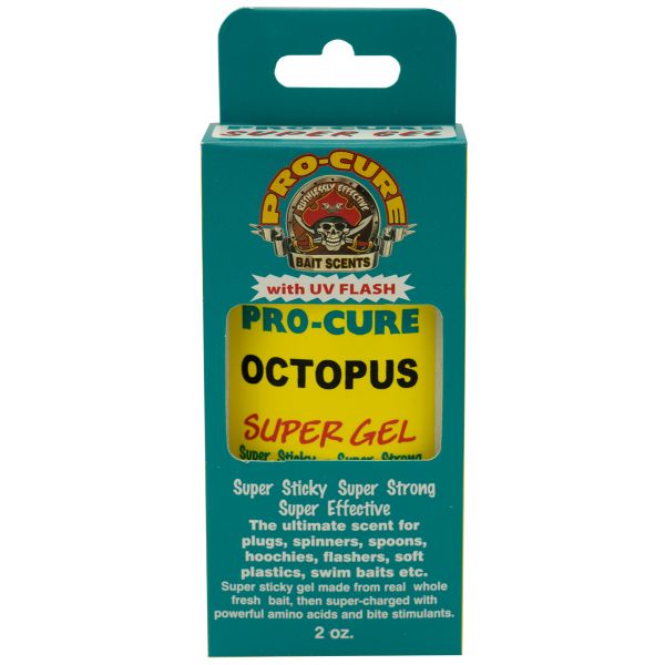 Pro-Cure Bait Super Gel - 2 oz. Octopus