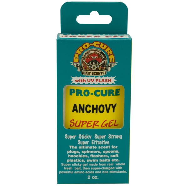 Pro-Cure Bait Super Gel - 2 oz. Anchovy