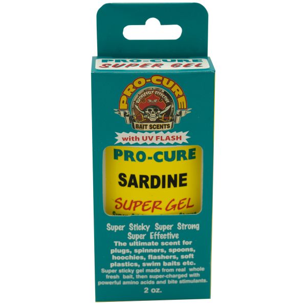 Pro-Cure Bait Super Gel - 2 oz. Sardine