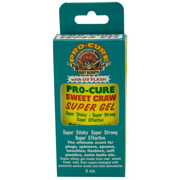 Pro-Cure Bait Super Gel - 2 oz. Sweet Craw