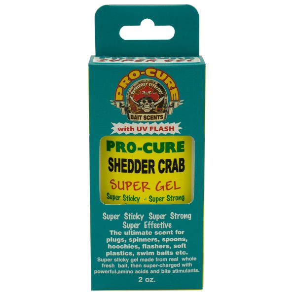 Pro-Cure Bait Super Gel - 2 oz. Shedder Crab