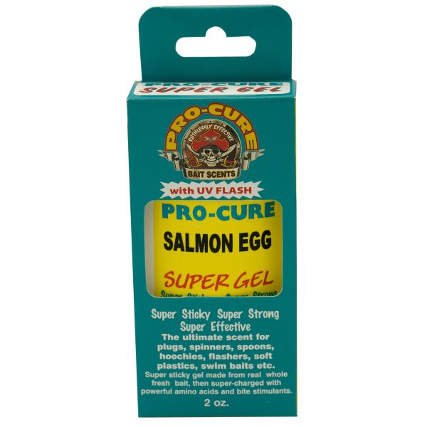 Pro-Cure Bait Super Gel - 2 oz. Salmon Egg