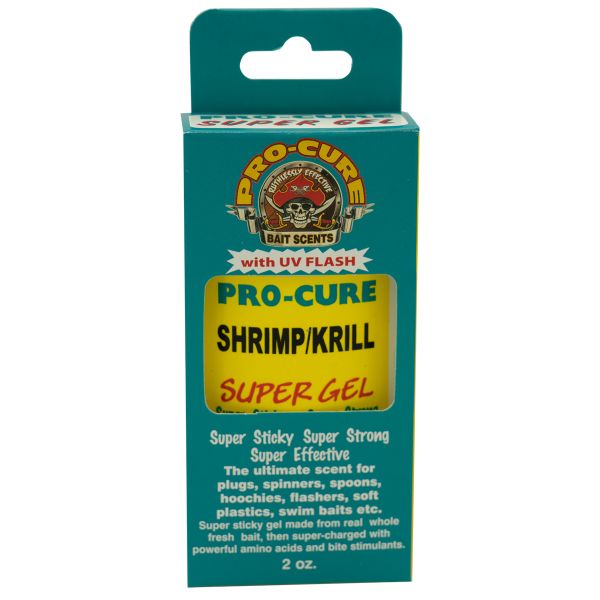 Pro-Cure Bait Super Gel - 2 oz. Shrimp/Krill