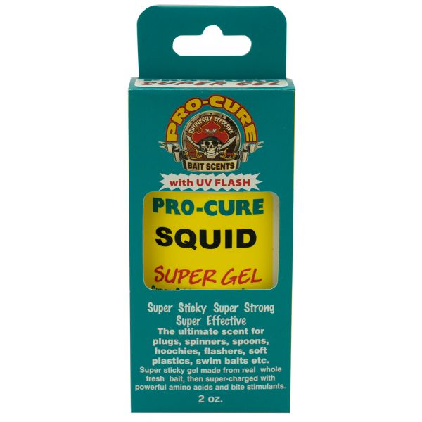 Pro-Cure Bait Super Gel - 2 oz. Squid