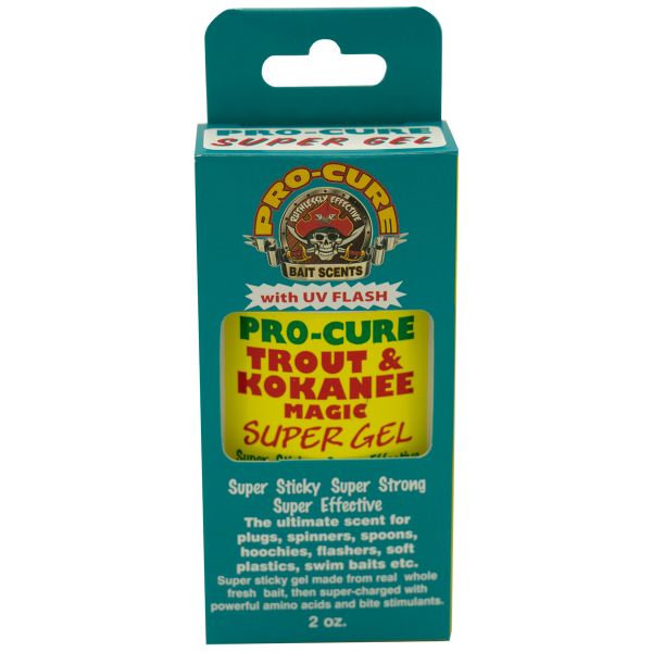 Pro-Cure Bait Super Gel - 2 oz. Trout/Kokenee Magic