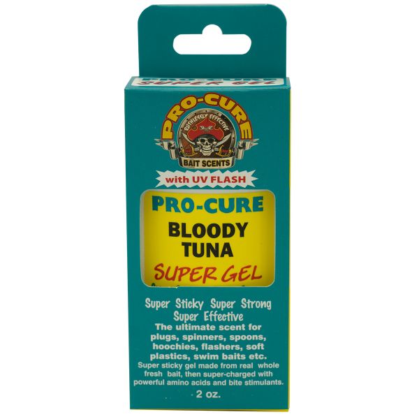 Pro-Cure Bait Super Gel - 2 oz. Bloody Tuna