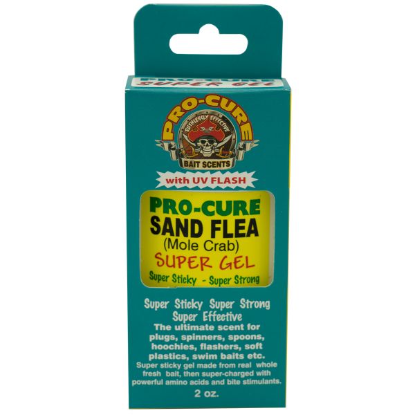 Pro-Cure Bait Super Gel - 2 oz. Sand Flea