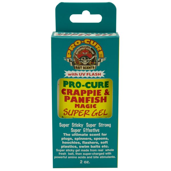 Pro-Cure Bait Super Gel - 2 oz. Crappie/Panfish Magic