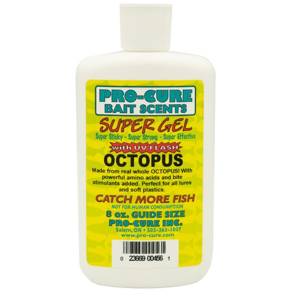 Pro-Cure Bait Super Gel - 8 oz. Octopus