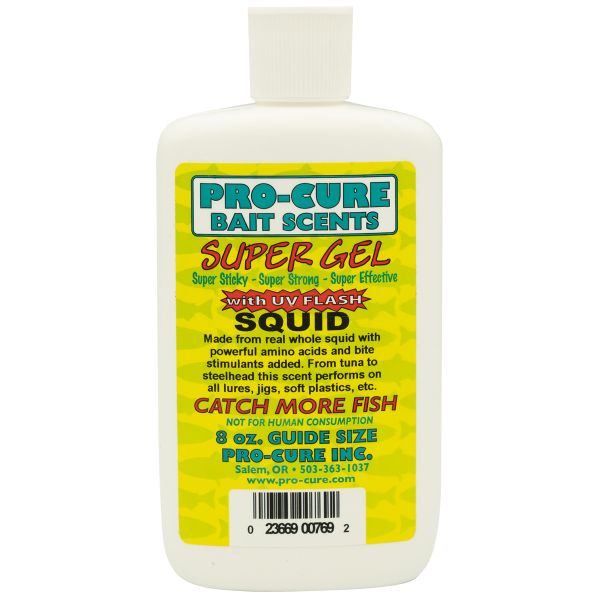 Pro-Cure Bait Super Gel - 8 oz. Squid