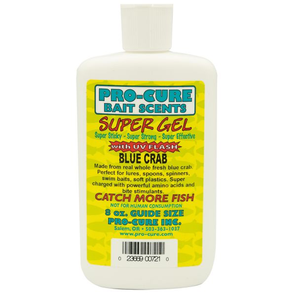 Pro-Cure Bait Super Gel - 8 oz. Crab