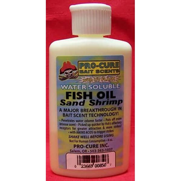 Pro-Cure Water Soluble Fish Oils Sand Shrimp