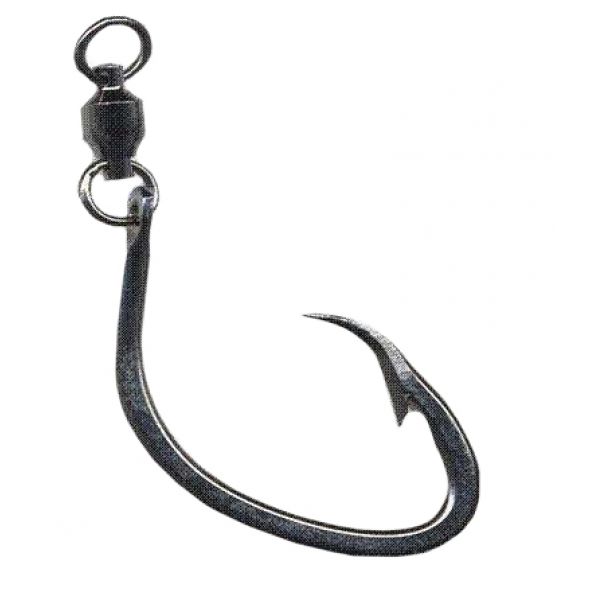 Quick Rig Charlie Brown Circle Hooks w/ DWE Swivel 12/0 DWE 7mm 2pack