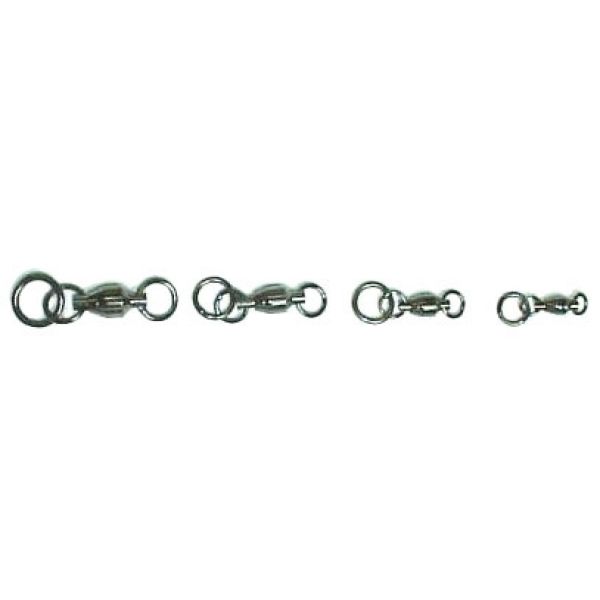 Quick Rig Sea Buoy Pro Grade Rigging Swivel 100# Black 5 Pack