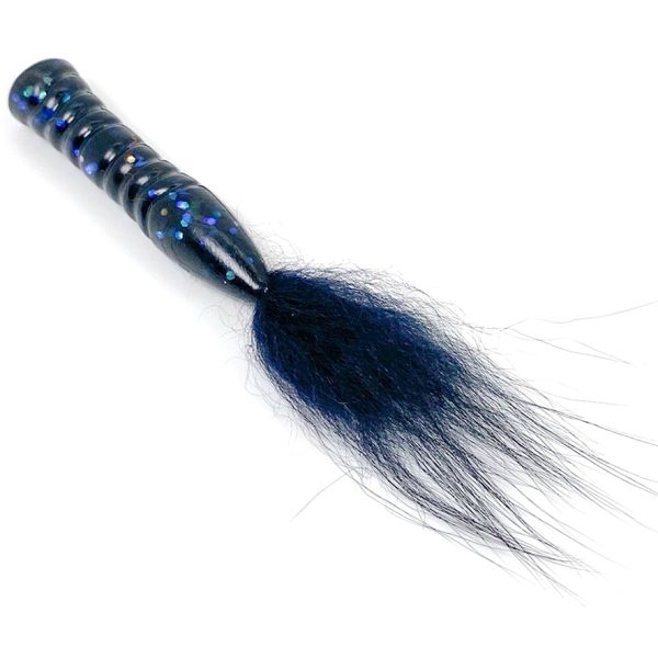 Rabid Baits Fox Tail Ned Rig Bait - 3in - Midnight Magic