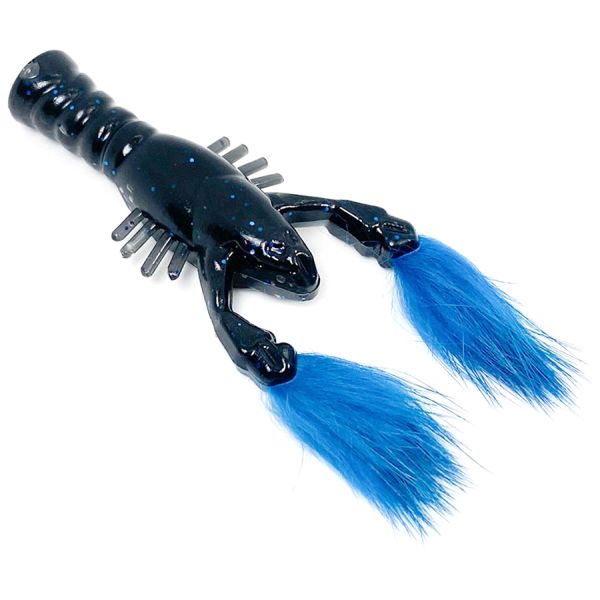 Rabid Baits Rabid Craw - 3in - Black and Blue