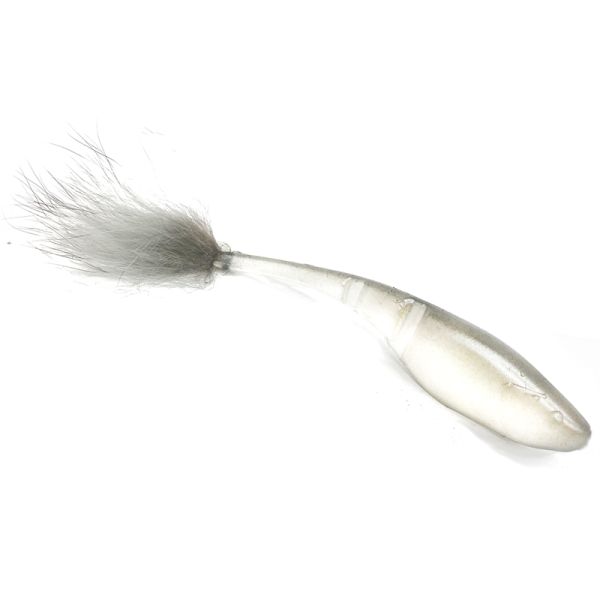 Rabid Baits Rab-Shad Soft Jerkbait - 6in - Silver Ghost