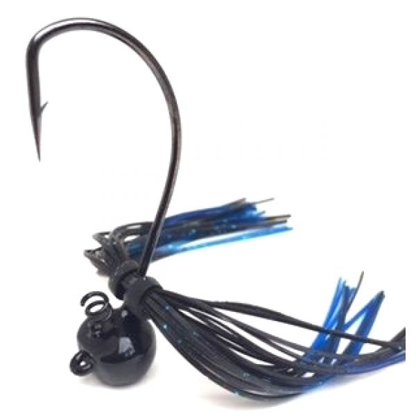 Radar Lures Twist'd Jig - 1/2oz - Black N Blue