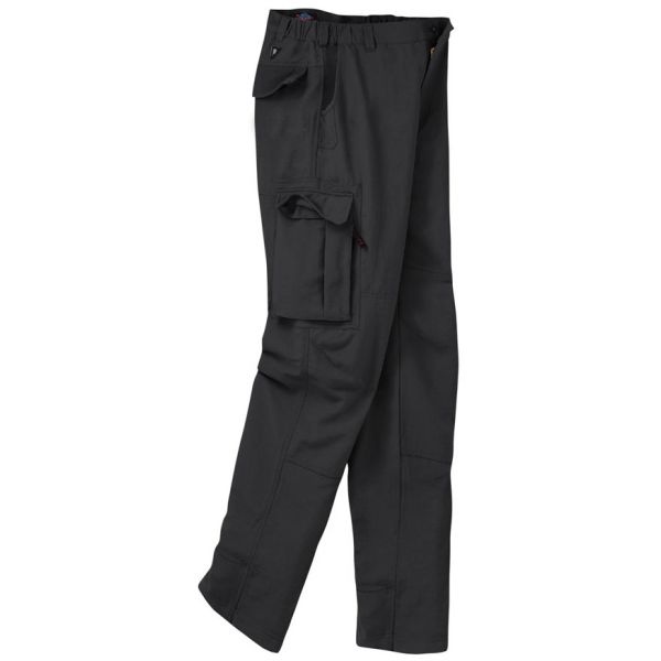 RailRiders VSTM Men's VersaTac-Mid Pant Canvas Black 30in - XL (40-42)