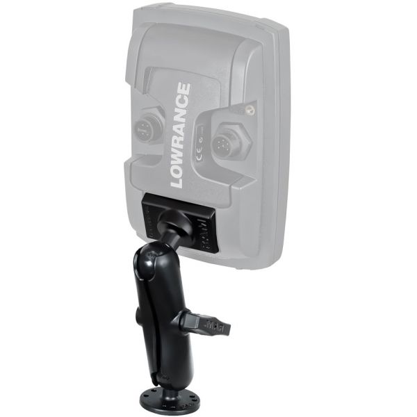 RAM Double Ball Mount for Lowrance Elite-5/7 Ti - B Size - 1 in.