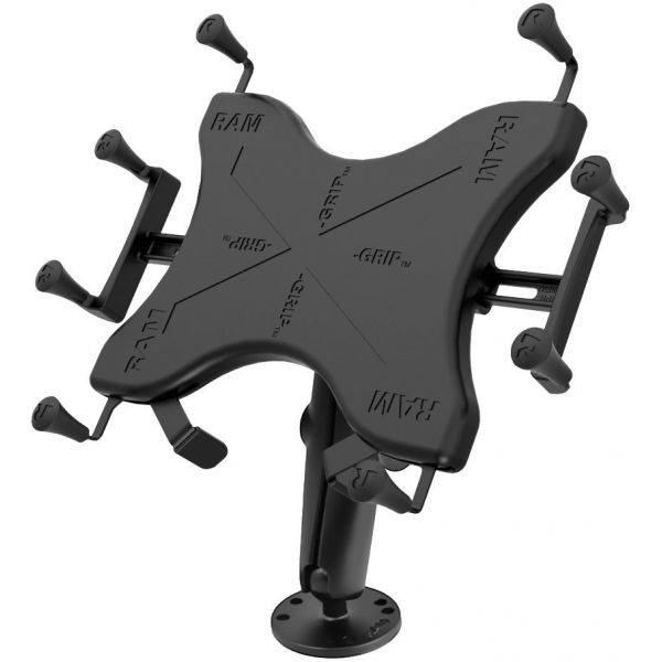 RAM X-Grip III Large Tablet Holder w/ Long Flat Surface Mount