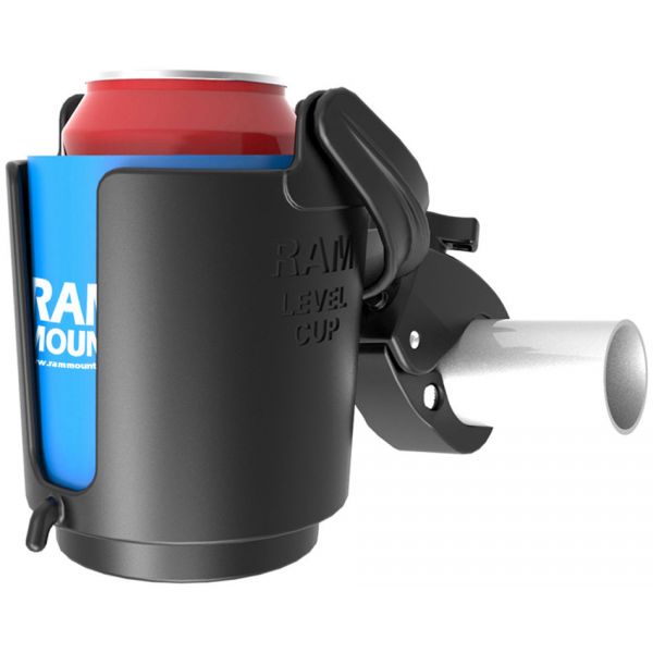 RAM Tough-Claw Mount w/ Self-Leveling Cup Holder