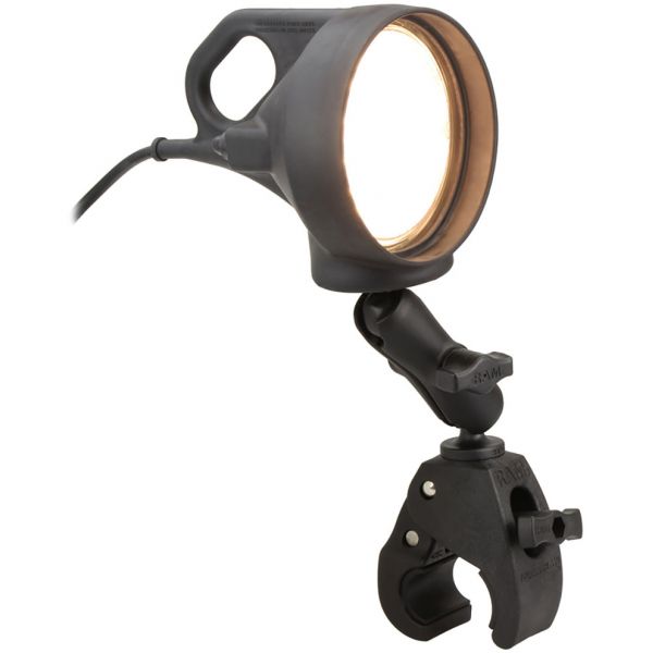 RAM LED Spotlight Mount w/ Medium Size Tough-Claw