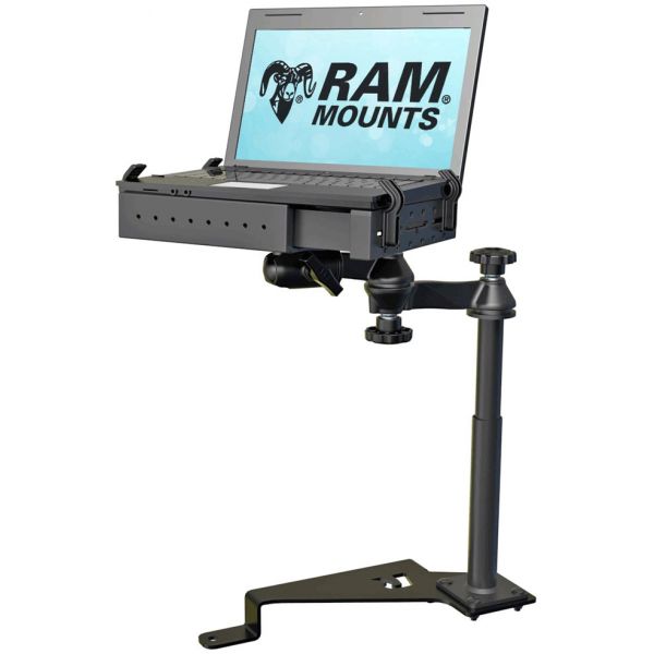 RAM No-Drill Vehicle Laptop Mount System - For 2015-2018 Ford F-150