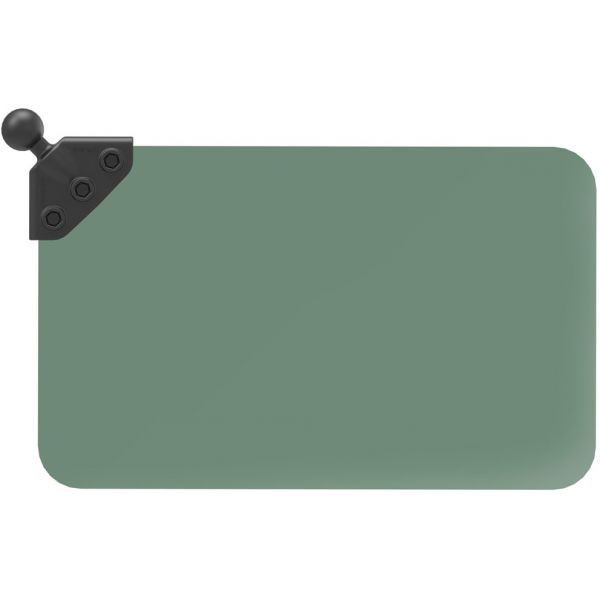 RAM Dark Green Sun Visor - 50% Tint