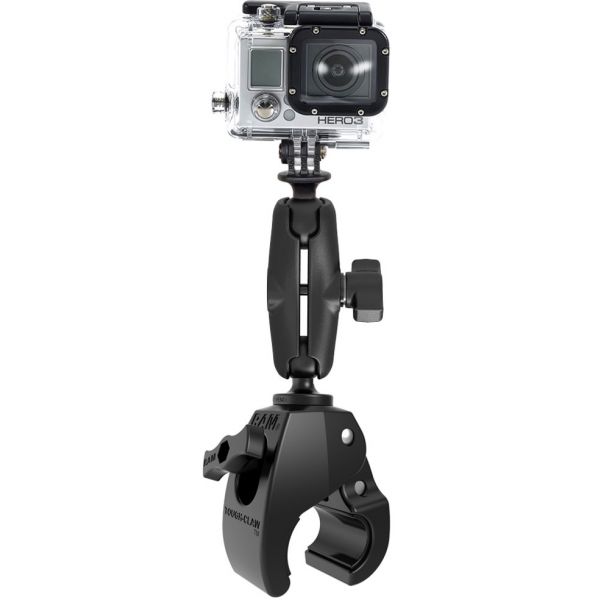 RAM Medium Tough-Claw Mount w/ Custom GoPro Hero Adapter