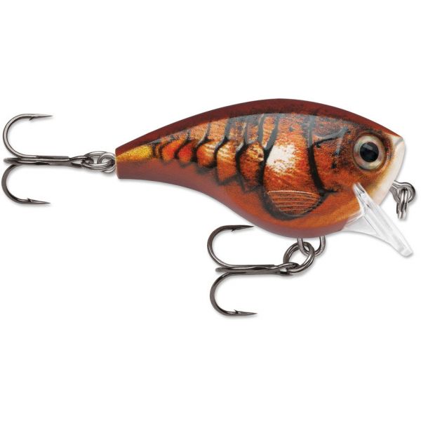 Rapala Balsa Xtreme BX Brat 03 Squarebill Crankbait - Blaze