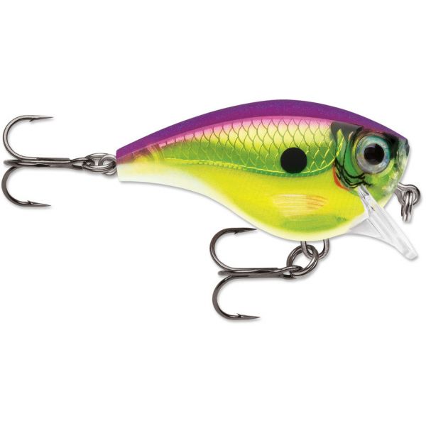 Rapala Balsa Xtreme BX Brat 03 Squarebill Crankbait - Rock Solid