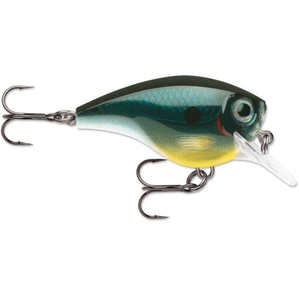 Rapala Balsa Xtreme BX Brat 06 Squarebill Crankbait - Carbon