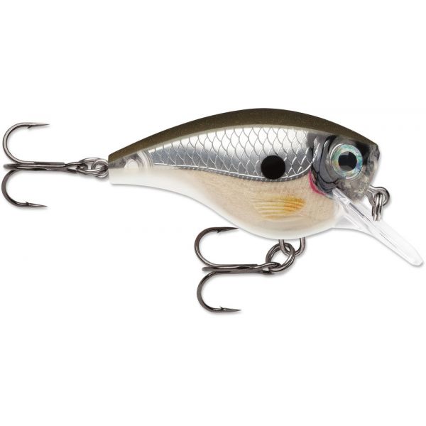 Rapala Balsa Xtreme BX Brat 06 Squarebill Crankbait - Pearl Grey Shiner