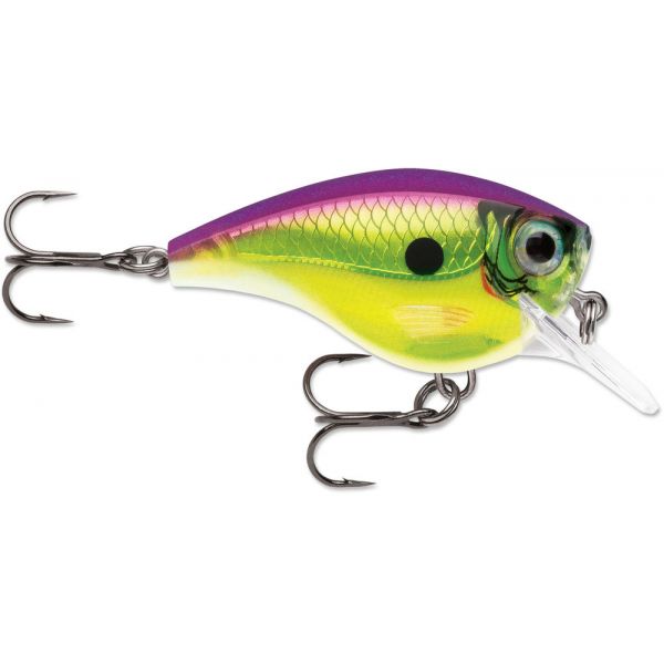 Rapala Balsa Xtreme BX Brat 06 Squarebill Crankbait - Rock Solid